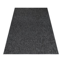 Alfombra Gabbeh de pelo corto, aspecto duradero, ideal para oficina o dormitorio.
