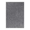 Tapis de salon à poil ras marbré brillant hauteur de 4 mm Gris