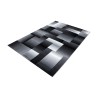 Miami 6560 Black Modern Designer Rug