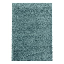 Woonkamertapijt Shaggy Design Soft Pool Monochroom Aqua