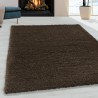 Shaggy Living Room Rug, Pleasantly Soft Bedroom Rug, Brown