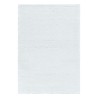 Tapis de salon Shaggy Agréable doux Tapis de chambre Blanc